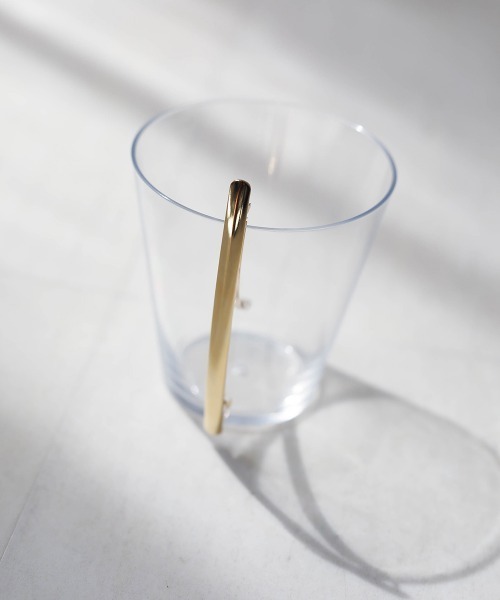 Bab（バブ）の「【WEB限定】メタルスティックバレッタ（バレッタ/ヘアクリップ・レディース・シルバー/ゴールド・ONESIZE）」の10枚目の写真