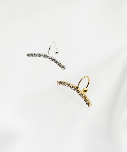 SIGNAL(シグナル)の「【SIGNAL/ シグナル】Line Ear Cuff / ラインイヤーカフ(イヤーカフ・レディース・シルバー/ゴールド・FREE)」の5枚目の写真