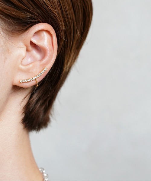 SIGNAL(シグナル)の「【SIGNAL/ シグナル】Line Ear Cuff / ラインイヤーカフ(イヤーカフ・レディース・シルバー/ゴールド・FREE)」の11枚目の写真