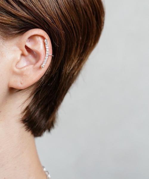 SIGNAL(シグナル)の「【SIGNAL/ シグナル】Line Ear Cuff / ラインイヤーカフ(イヤーカフ・レディース・シルバー/ゴールド・FREE)」の7枚目の写真