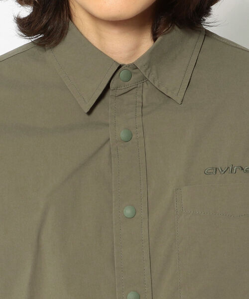 AVIREX（アヴィレックス）の「【AVI-TEX】パデッド スウィッチング シャツ / PADDED SWITCHING SHIRT / アヴィレックス / AVIREX（シャツ/ブラウス・メンズ・ブラック/オリーブ・MEDIUM/LARGE/X-LARGE/XX-LARGE）」の5枚目の写真