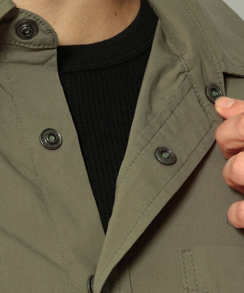 AVIREX（アヴィレックス）の「【AVI-TEX】パデッド スウィッチング シャツ / PADDED SWITCHING SHIRT / アヴィレックス / AVIREX（シャツ/ブラウス・メンズ・ブラック/オリーブ・MEDIUM/LARGE/X-LARGE/XX-LARGE）」の7枚目の写真