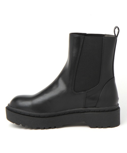 GLOBAL WORK(グローバルワーク)の「AND YUA ANY/モテシャレ厚底ブーツ/229591(ブーツ・キッズ・ブラック・SMALL/MEDIUM/LARGE)」の2枚目の写真