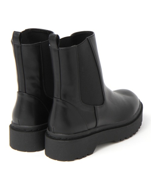 GLOBAL WORK(グローバルワーク)の「AND YUA ANY/モテシャレ厚底ブーツ/229591(ブーツ・キッズ・ブラック・SMALL/MEDIUM/LARGE)」の4枚目の写真