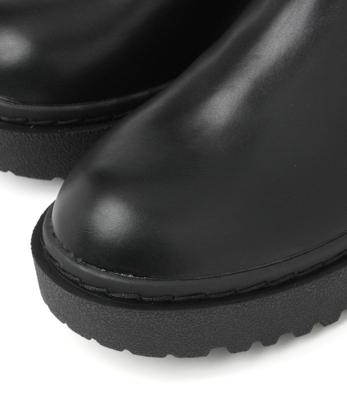GLOBAL WORK(グローバルワーク)の「AND YUA ANY/モテシャレ厚底ブーツ/229591(ブーツ・キッズ・ブラック・SMALL/MEDIUM/LARGE)」の6枚目の写真