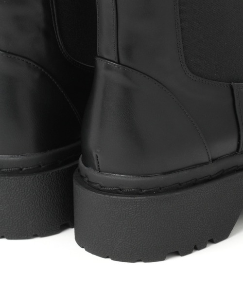 GLOBAL WORK(グローバルワーク)の「AND YUA ANY/モテシャレ厚底ブーツ/229591(ブーツ・キッズ・ブラック・SMALL/MEDIUM/LARGE)」の9枚目の写真