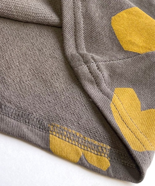 HOGAN RANCH WEAR（ホーガンランチウエア）の「裏毛キャンディーペーパーナガソデワンピース（90～140cm）（ワンピース・キッズ・ライトブルー/ブラック/ベージュ/レッド/オレンジ/チャコール・90/100/110/120/130/140）」の7枚目の写真