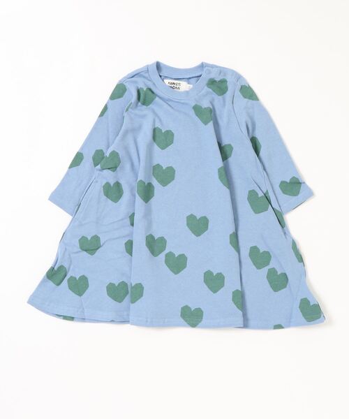 HOGAN RANCH WEAR（ホーガンランチウエア）の「裏毛キャンディーペーパーナガソデワンピース（90～140cm）（ワンピース・キッズ・ライトブルー/ブラック/ベージュ/レッド/オレンジ/チャコール・90/100/110/120/130/140）」の18枚目の写真