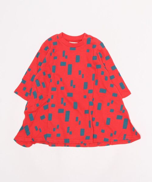 HOGAN RANCH WEAR（ホーガンランチウエア）の「裏毛キャンディーペーパーナガソデワンピース（90～140cm）（ワンピース・キッズ・ライトブルー/ブラック/ベージュ/レッド/オレンジ/チャコール・90/100/110/120/130/140）」の19枚目の写真