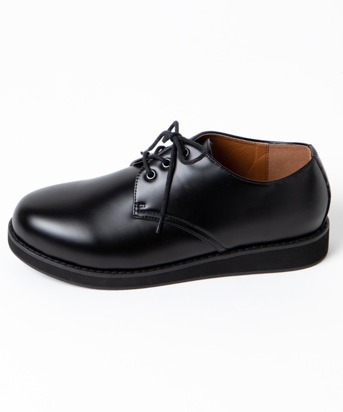 WEGO（ウィゴー）の「WEGO/ポストマンシューズ（ドレスシューズ・メンズ・ブラック・LARGE/MEDIUM/SMALL）」の4枚目の写真