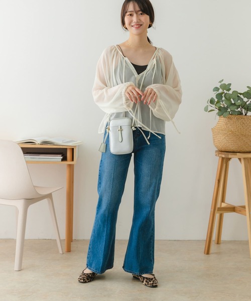 RODE SKO(ロデスコ)の「『MADE IN JAPAN』ストラップバレエシューズ(バレエシューズ・レディース・ブラック/アニマル・38/36/37)」の14枚目の写真