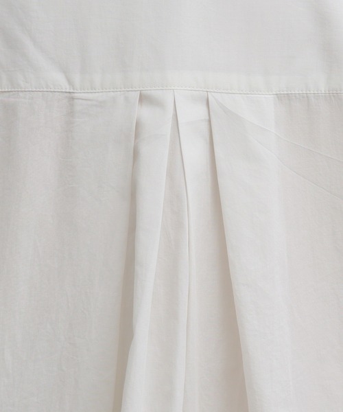 Malle（マル）の「malle コットンポプリン レース編み 大きな衿ショートブラウス（シャツ/ブラウス・レディース・オフホワイト・FREE）」の22枚目の写真