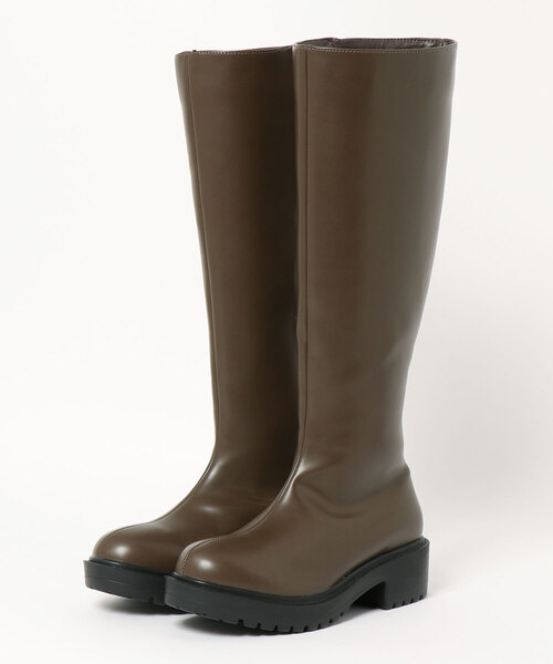 RETRO GIRL（レトロガール）の「ロングブーツ（ブーツ・レディース・グリーン/ブラック・L/M）」の13枚目の写真