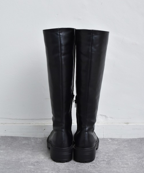 RETRO GIRL（レトロガール）の「ロングブーツ（ブーツ・レディース・グリーン/ブラック・L/M）」の8枚目の写真