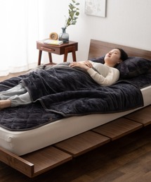 EMOOR（エムール）の「もちふわ触感【EMOORHEAT】エムールヒート(R)2枚合わせあったか毛布/ハーフサイズ（寝具・キッズ）」