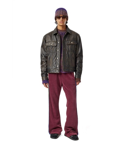 DIESEL(ディーゼル)の「メンズ レザージャケット(ライダースジャケット・メンズ・ブラウン/ブラック・LARGE/X-LARGE/X-SMALL/MEDIUM/SMALL)」の14枚目の写真