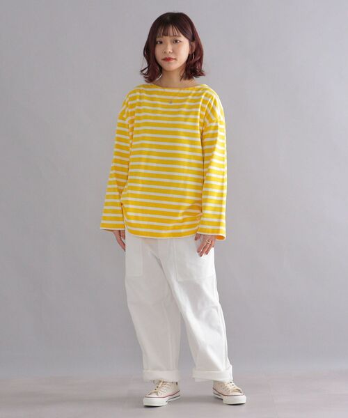 SHIPS（シップス）の「【WEB限定】SHIPS: バックツイル ワイド テーパード ベイカーパンツ（カーゴパンツ・メンズ・ホワイト/ベージュ/ネイビー/オリーブ・SMALL/MEDIUM/LARGE/X-LARGE）」の8枚目の写真