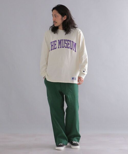 SHIPS（シップス）の「【WEB限定】SHIPS: バックツイル ワイド テーパード ベイカーパンツ（カーゴパンツ・メンズ・ホワイト/ベージュ/ネイビー/オリーブ・SMALL/MEDIUM/LARGE/X-LARGE）」の14枚目の写真