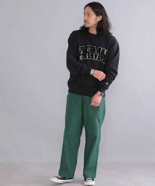 SHIPS（シップス）の「【WEB限定】SHIPS: バックツイル ワイド テーパード ベイカーパンツ（カーゴパンツ・メンズ・ホワイト/ベージュ/ネイビー/オリーブ・SMALL/MEDIUM/LARGE/X-LARGE）」の15枚目の写真