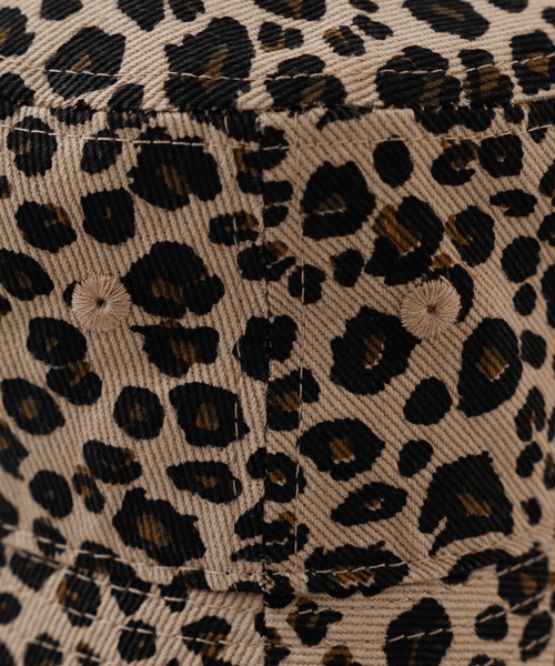 CIAOPANIC TYPY（チャオパニックティピー）の「【KIDS】レオパードバケットハット（ハット・キッズ・ブラウン・ONE SIZE）」の4枚目の写真