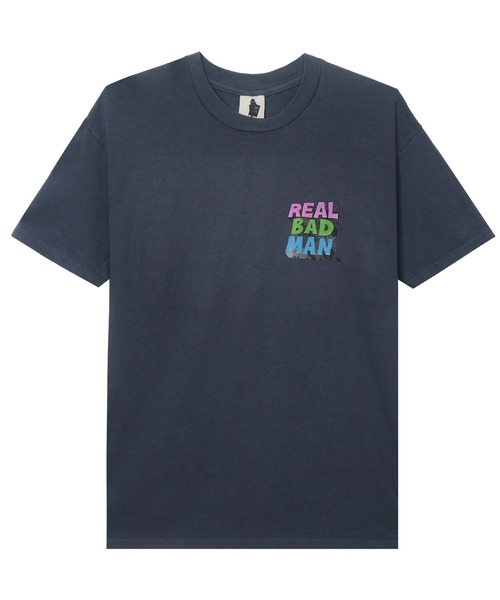 REAL BAD MAN（リアルバッドマン）の「Real Bad Man RBM LOGO TEE VOL 8 S/S TEE（Tシャツ/カットソー・メンズ・ホワイト/ブラック/ブルー系その他・MEDIUM/LARGE/X-LARGE/SMALL）」の7枚目の写真