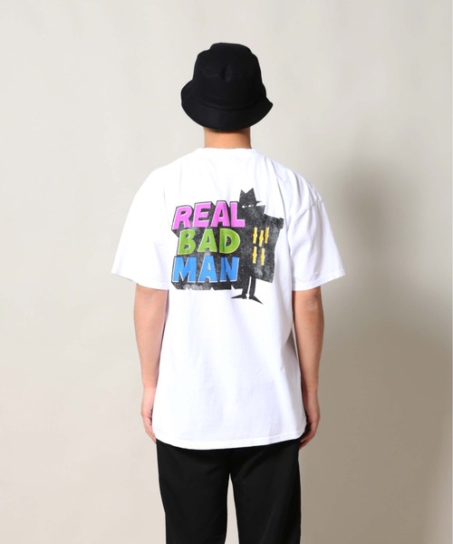 REAL BAD MAN（リアルバッドマン）の「Real Bad Man RBM LOGO TEE VOL 8 S/S TEE（Tシャツ/カットソー・メンズ・ホワイト/ブラック/ブルー系その他・MEDIUM/LARGE/X-LARGE/SMALL）」の11枚目の写真