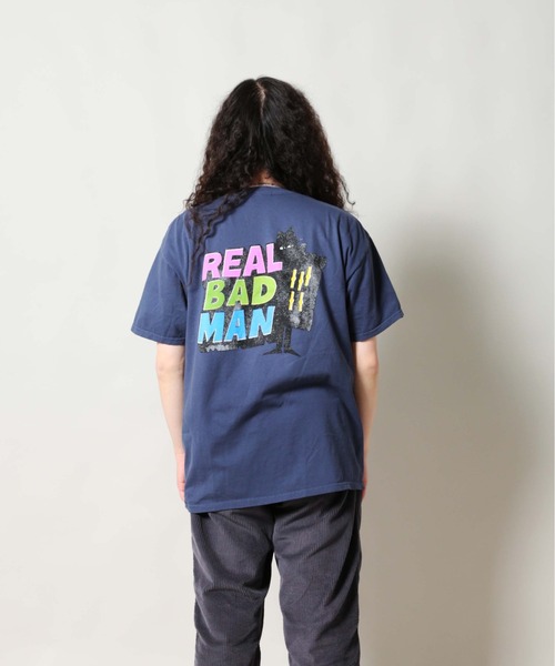 REAL BAD MAN（リアルバッドマン）の「Real Bad Man RBM LOGO TEE VOL 8 S/S TEE（Tシャツ/カットソー・メンズ・ホワイト/ブラック/ブルー系その他・MEDIUM/LARGE/X-LARGE/SMALL）」の13枚目の写真
