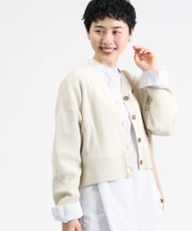 HONEYSUCKLE ROSE | 【HONEYSUCKLE ROSE】洗えて軽いニットカーデ(カーディガン/ボレロ)