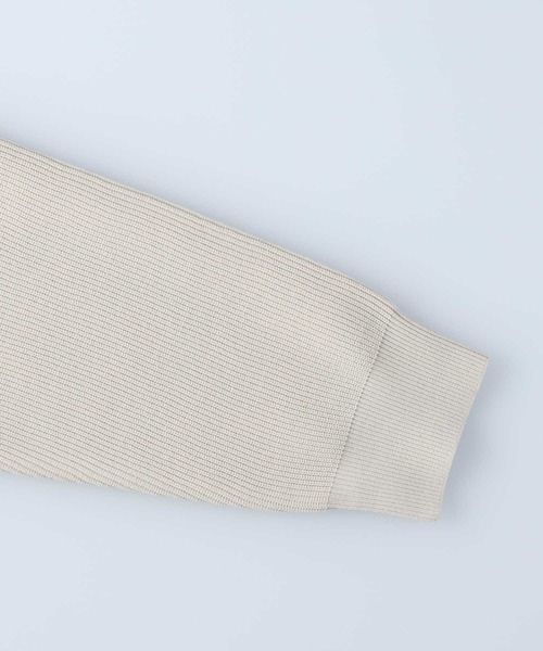 HONEYSUCKLE ROSE（ハニーサックルローズ）の「【HONEYSUCKLE ROSE】洗えて軽いニットカーデ（カーディガン/ボレロ・レディース・イエロー/オフホワイト/ブラック・M/L）」の9枚目の写真