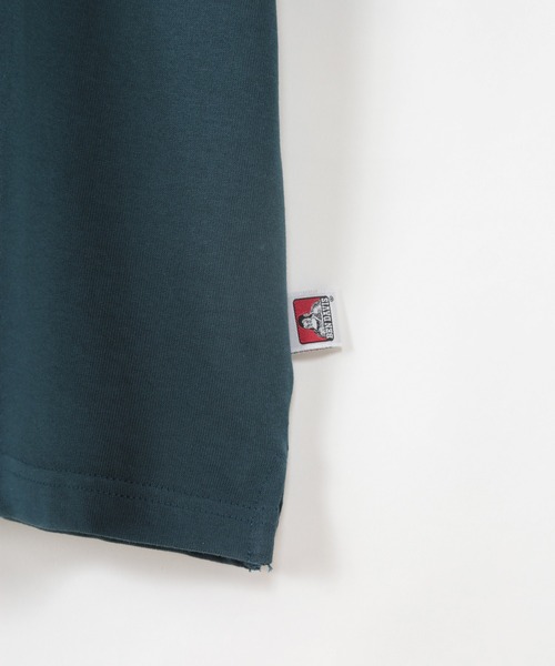 BEN DAVIS(ベンデイビス)の「【BEN DAVIS/ベンデイビス】ワンポイント スマイリングスタンドゴリラ刺繍 ラガーシャツ ビッグシルエット(ポロシャツ・メンズ・ホワイト/チャコールグレー/オレンジ/ダークブルー・MEDIUM/LARGE)」の8枚目の写真