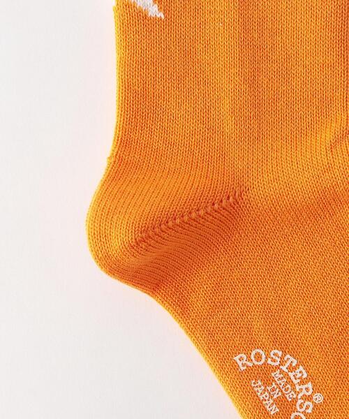 ROSTER SOX(ロスターソックス)の「<ROSTER SOX>スターソックス(ソックス/靴下・レディース・ホワイト/ライム/オレンジ・FREE)」の4枚目の写真