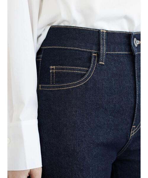 Green　Parks（グリーンパークス）の「デニムストレッチスキニーパンツ＊（その他パンツ・レディース・ワンウォッシュ・M/L/S）」の2枚目の写真