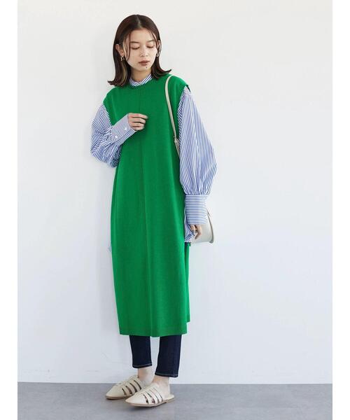 Green　Parks（グリーンパークス）の「デニムストレッチスキニーパンツ＊（その他パンツ・レディース・ワンウォッシュ・M/L/S）」の14枚目の写真