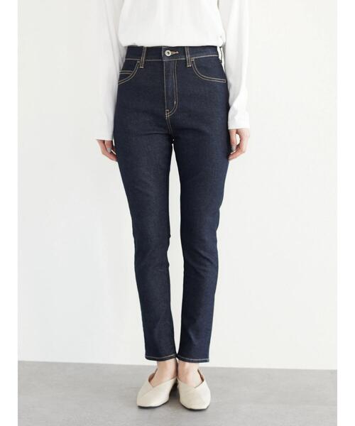 Green　Parks（グリーンパークス）の「デニムストレッチスキニーパンツ＊（その他パンツ・レディース・ワンウォッシュ・M/L/S）」の6枚目の写真