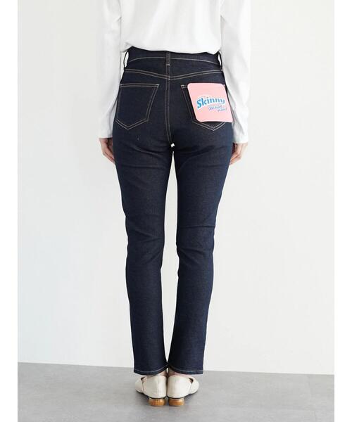 Green　Parks（グリーンパークス）の「デニムストレッチスキニーパンツ＊（その他パンツ・レディース・ワンウォッシュ・M/L/S）」の3枚目の写真