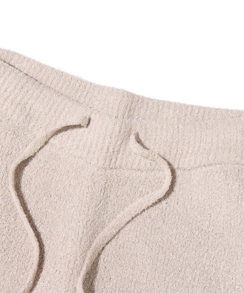 UGG（アグ）の「UGG@mos ROOM WEAR 裾ダブルライン ニットパンツ（ルームウェア/パジャマ・レディース・ベージュ/ネイビー・M/L）」の9枚目の写真