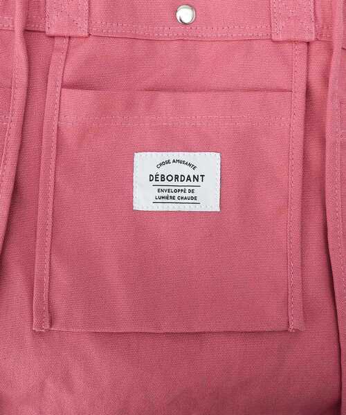 SHOO・LA・RUE（シューラルー）の「◆パイピングアウトポケットトート（トートバッグ・レディース・ライトベージュ/ピンク系/ブルー・00）」の9枚目の写真