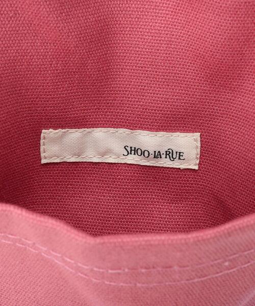 SHOO・LA・RUE（シューラルー）の「◆パイピングアウトポケットトート（トートバッグ・レディース・ライトベージュ/ピンク系/ブルー・00）」の10枚目の写真