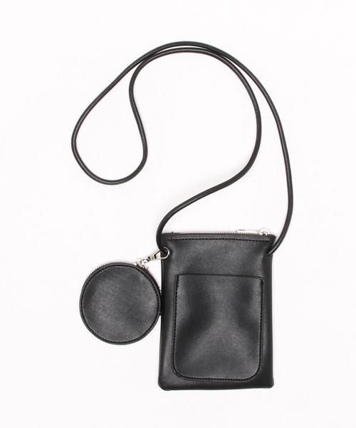 CORNERS（コーナーズ）の「フェイクレザーミニショルダーバッグ（ショルダーバッグ・レディース・ホワイト/ライトブルー/ブラック/ブラウン/ライトグリーン/ベージュ/マスタード/カーキ/アイボリー・FREE）」の11枚目の写真