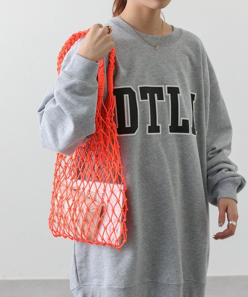 COLONY 2139（コロニートゥーワンスリーナイン）の「マクラメバッグ（ハンドバッグ・レディース・イエロー/ピンク・FREE）」の17枚目の写真