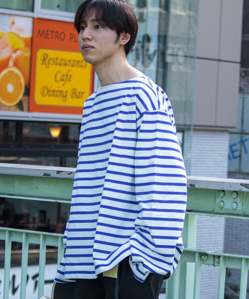 GLOSTER(グロスター)の「【GLOSTER/グロスター】フレンチビッグバスク(Tシャツ/カットソー・メンズ・ホワイト系その他/ホワイト系その他2/グリーン系その他/イエロー系その他・FREE)」の13枚目の写真