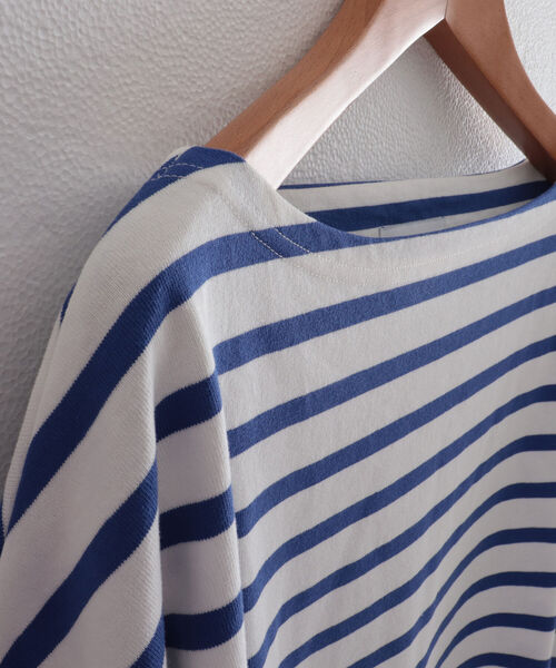 GLOSTER(グロスター)の「【GLOSTER/グロスター】フレンチビッグバスク(Tシャツ/カットソー・メンズ・ホワイト系その他/ホワイト系その他2/グリーン系その他/イエロー系その他・FREE)」の21枚目の写真