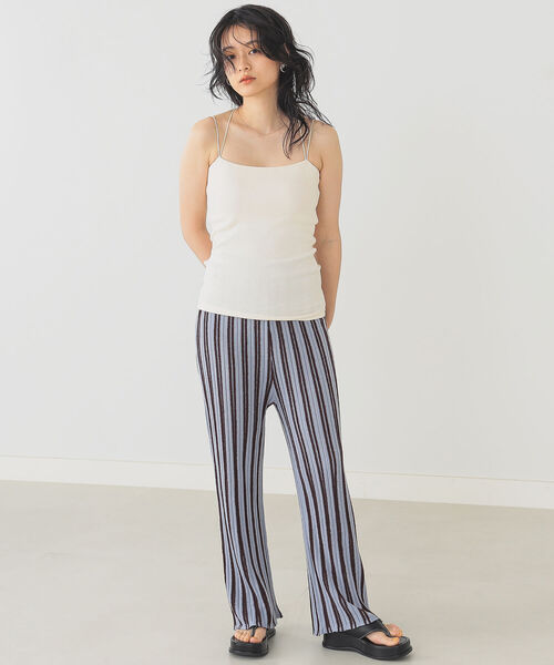 B:MING by BEAMS(ビーミングバイビームス)の「B:MING by BEAMS / ブラレット キャミソール 22SS(キャミソール・レディース・ブラック/オフホワイト/オリーブ・SMALL/MEDIUM)」の5枚目の写真