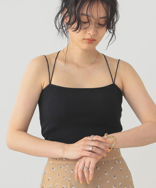 B:MING by BEAMS(ビーミングバイビームス)の「B:MING by BEAMS / ブラレット キャミソール 22SS(キャミソール・レディース・ブラック/オフホワイト/オリーブ・SMALL/MEDIUM)」の10枚目の写真