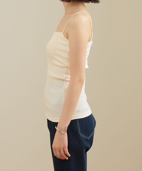 B:MING by BEAMS(ビーミングバイビームス)の「B:MING by BEAMS / ブラレット キャミソール 22SS(キャミソール・レディース・ブラック/オフホワイト/オリーブ・SMALL/MEDIUM)」の14枚目の写真