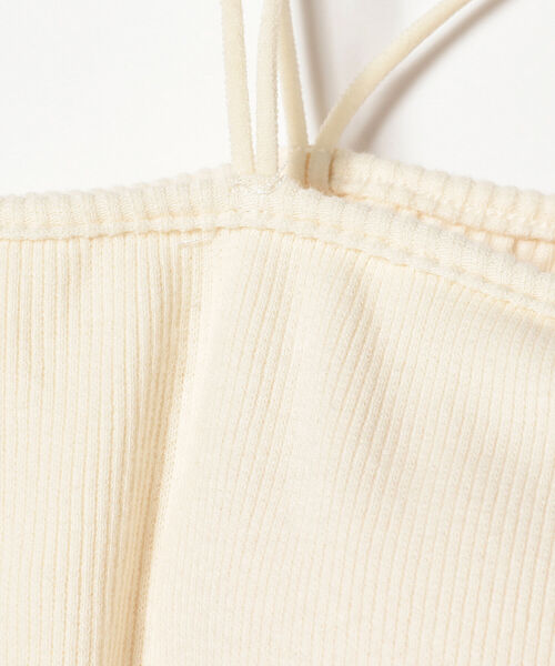B:MING by BEAMS(ビーミングバイビームス)の「B:MING by BEAMS / ブラレット キャミソール 22SS(キャミソール・レディース・ブラック/オフホワイト/オリーブ・SMALL/MEDIUM)」の21枚目の写真