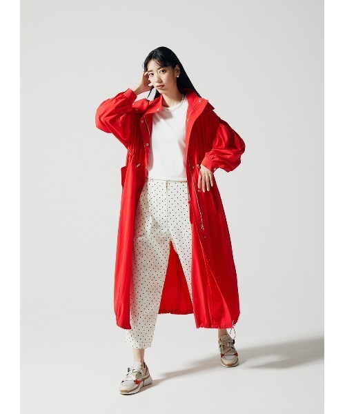 COEL（コエル）の「ドットタックパンツ（スラックス・レディース・ホワイト/ブラック・38/36）」の18枚目の写真