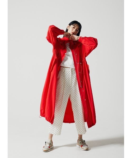 COEL（コエル）の「ドットタックパンツ（スラックス・レディース・ホワイト/ブラック・38/36）」の14枚目の写真