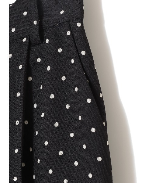 COEL（コエル）の「ドットタックパンツ（スラックス・レディース・ホワイト/ブラック・38/36）」の12枚目の写真