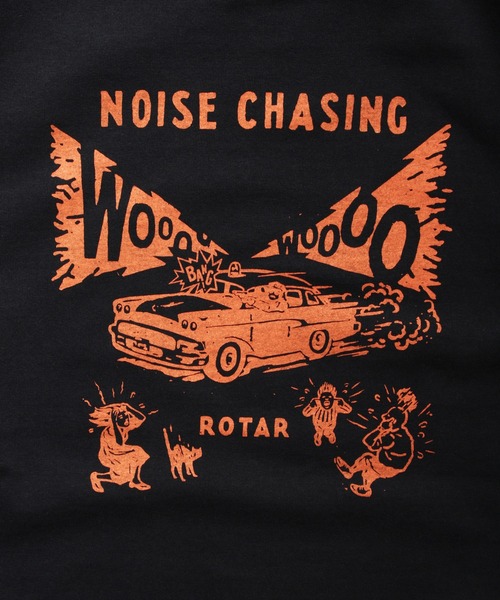 ROTAR(ローター)の「NOISE CHASING LS Tee(Tシャツ/カットソー・メンズ・オフホワイト/ネイビー/スミクロ・LARGE/MEDIUM/SMALL/X-LARGE)」の7枚目の写真